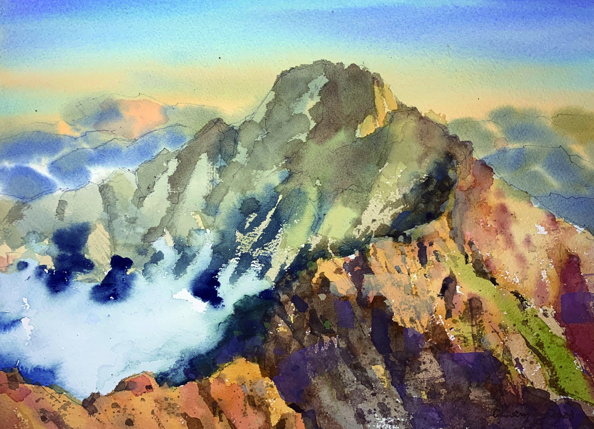 水彩行旅-畫世界