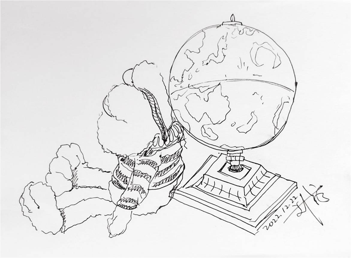 手繪黑白速寫(一)靜物篇