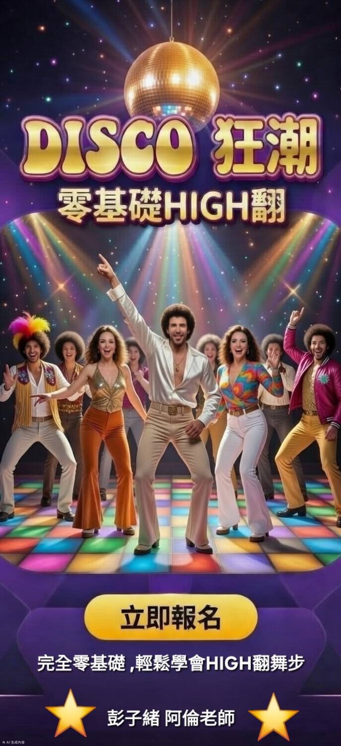DISCO流行熱舞