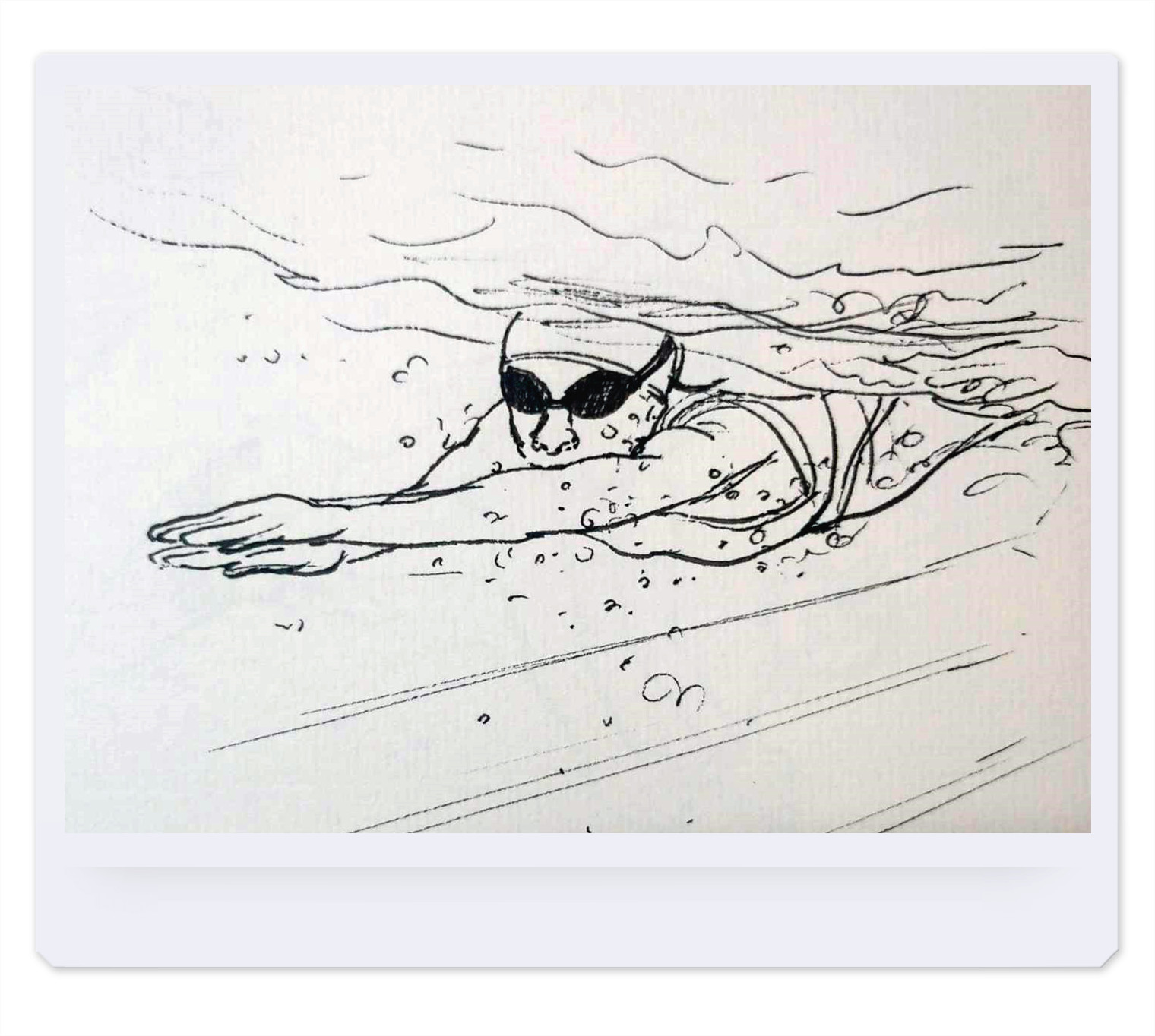 手繪黑白速寫綜合篇-春夏圓舞曲