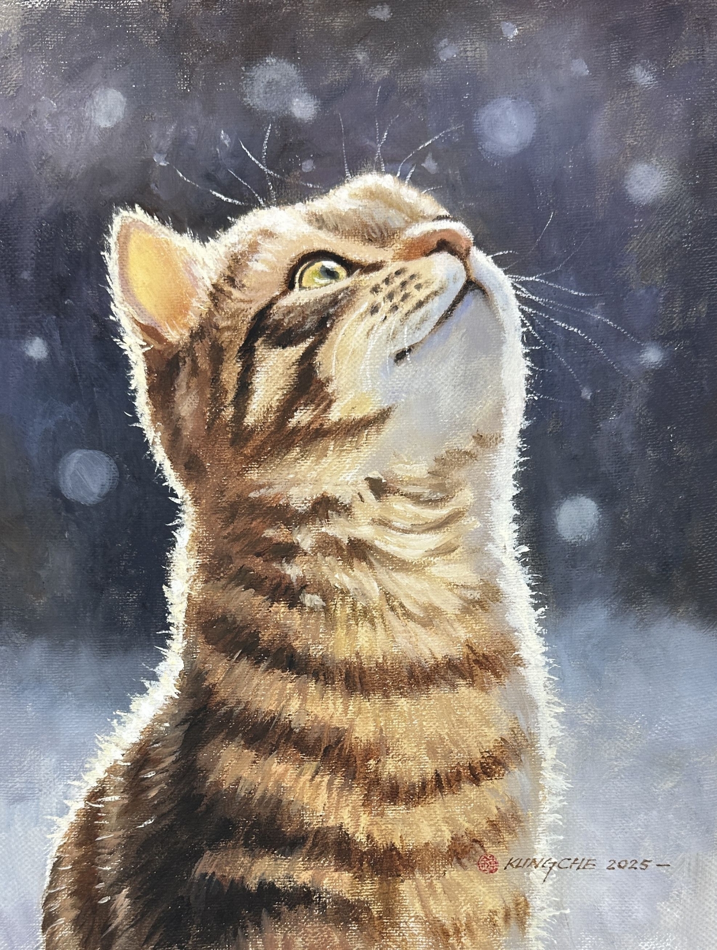 毛孩兒油畫藝術(三)