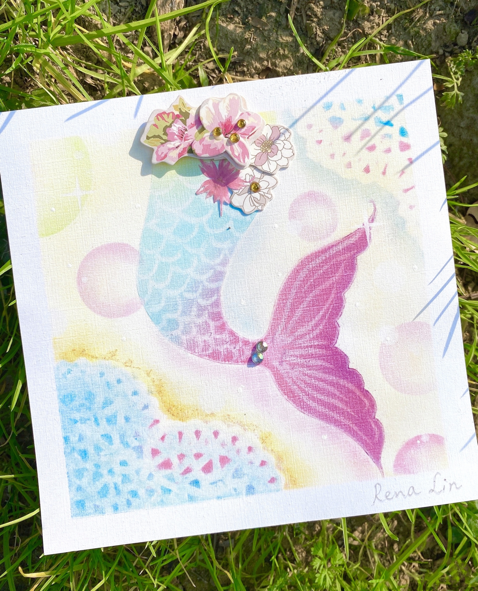 粉彩-禪繞舒心畫