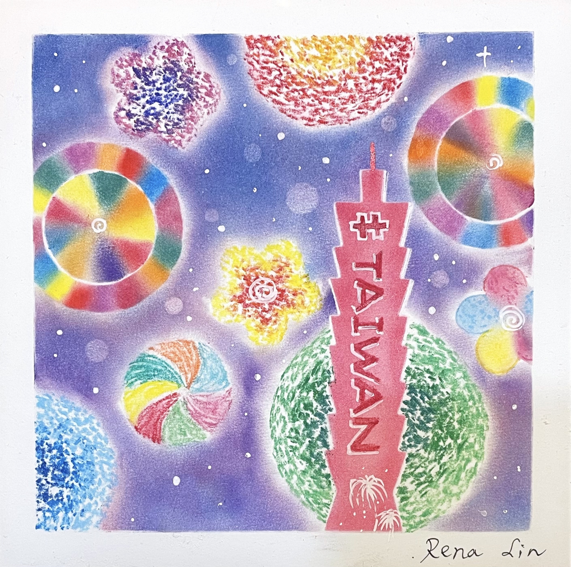 粉彩-禪繞舒心畫