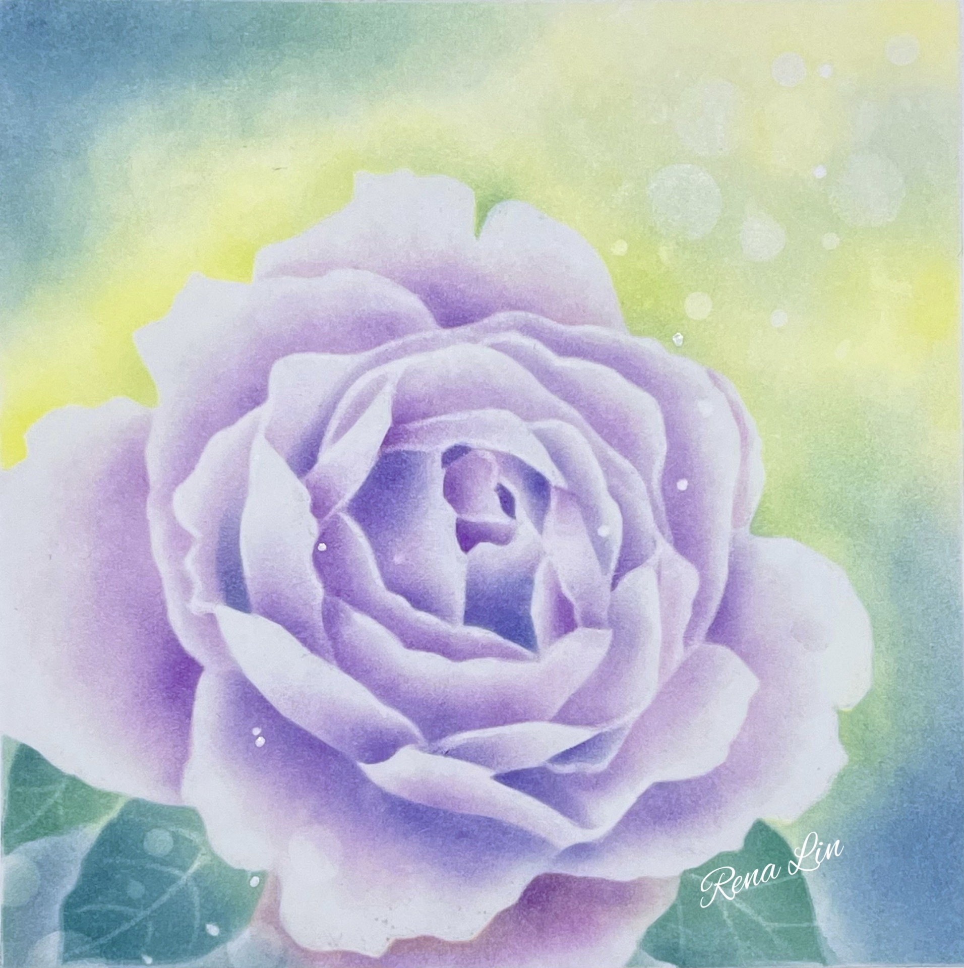 粉彩-禪繞舒心畫