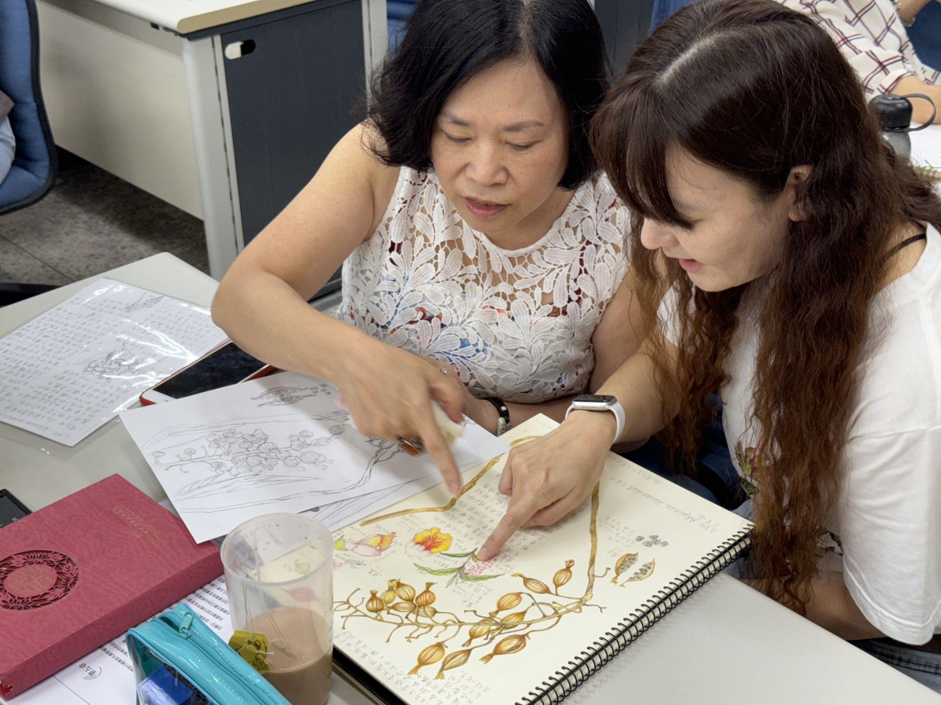 植物科學繪圖-色鉛筆