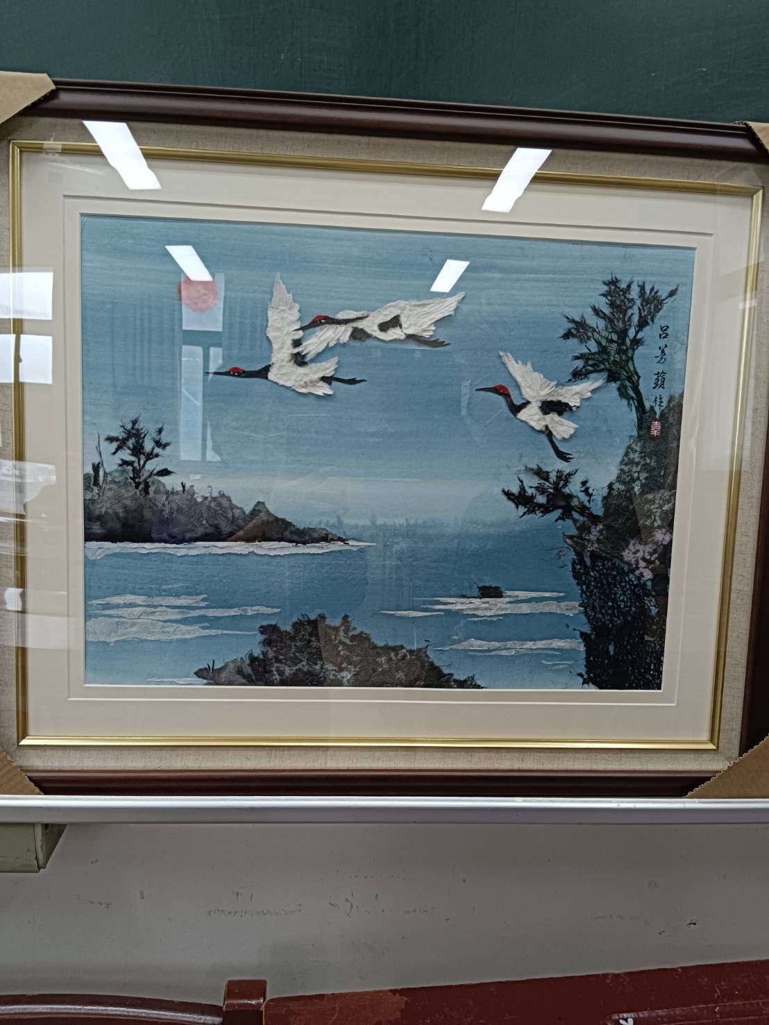 ★長青日本和紙撕紙畫藝術