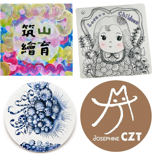 禪著你繞著我-千變萬化的線條魔法