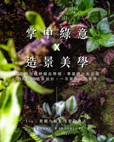 掌中綠意與造景美學-初階